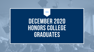 December 2020 Honors College Graduates