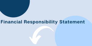 financial responsibility statement graphic