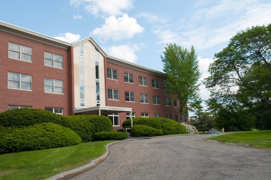 exterior of Stodder Hall