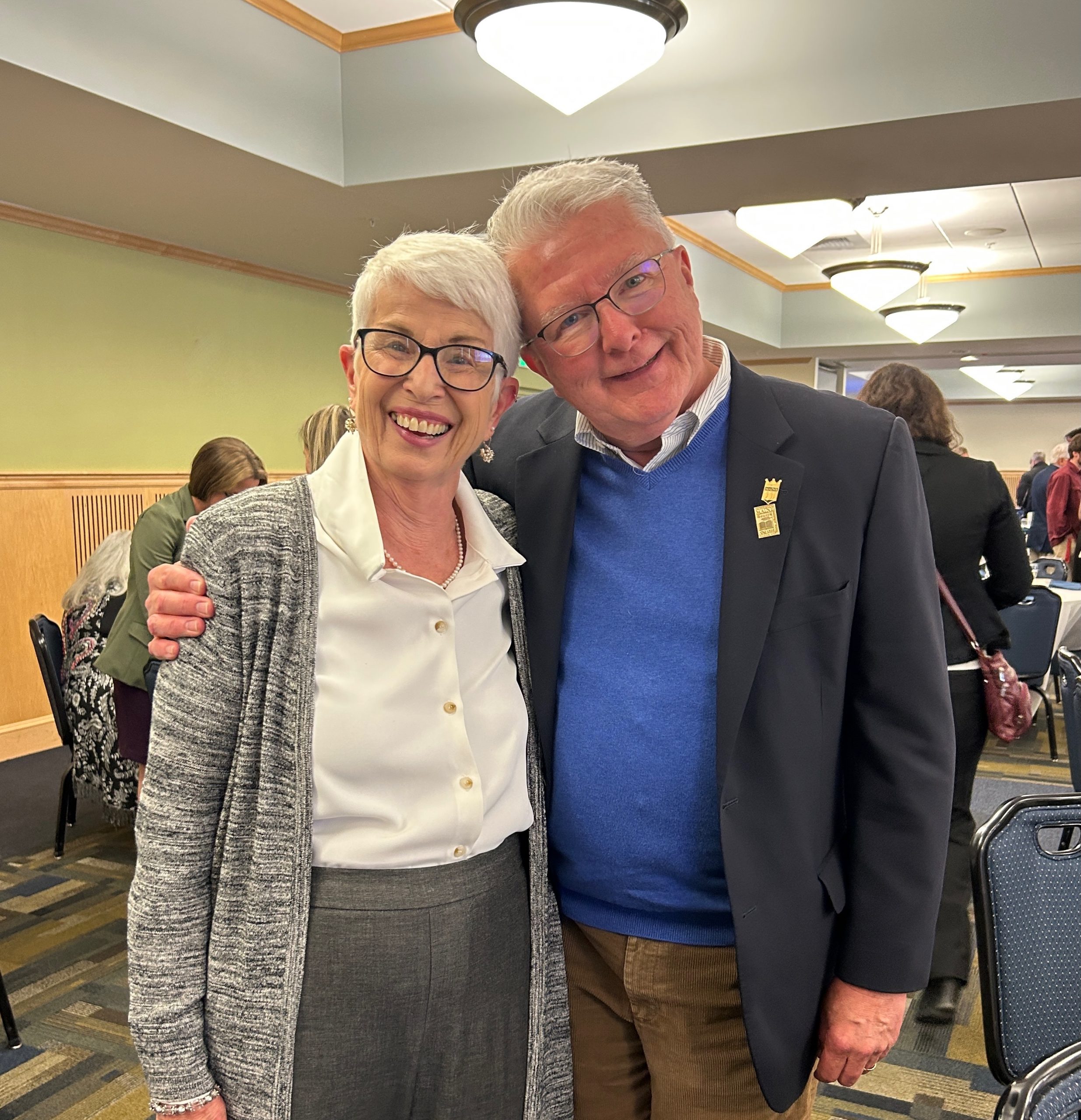 Charles Stanhope and Barbara Ouellette