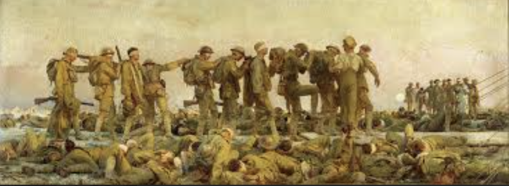 A photo of a group of soldiers. 
