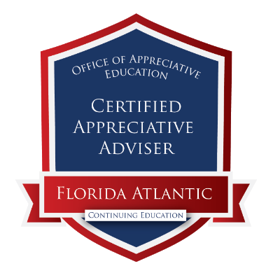 Certified Appreciative Advisor emblem
